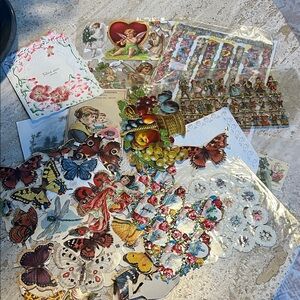 Lot of Vintage Victorian Ephemera